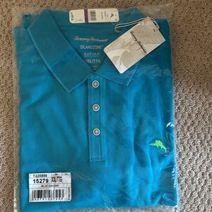 Tommy Bahama Blue Polo Shirt